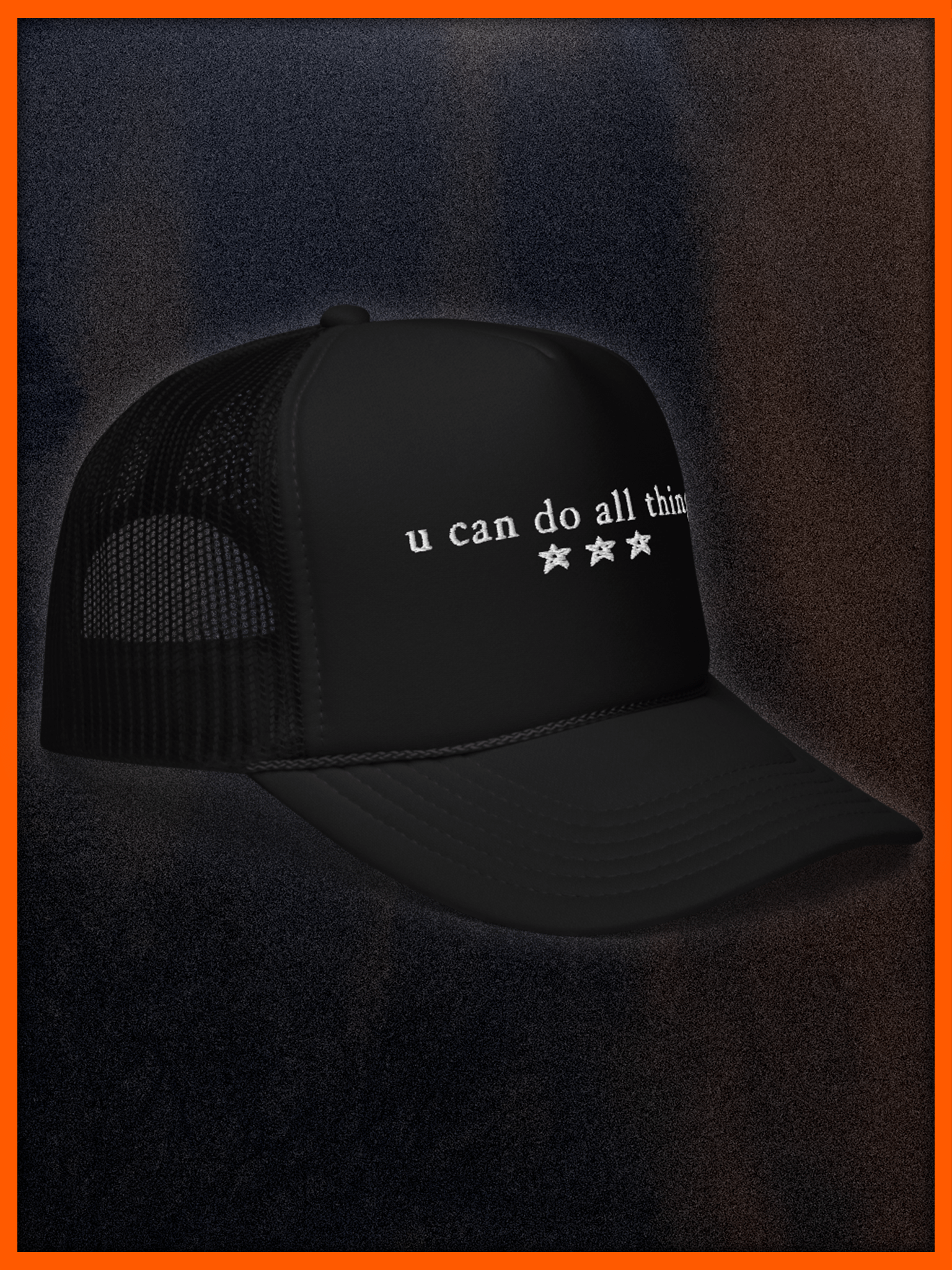 "3 Stars" Trucker Hat product image (3)