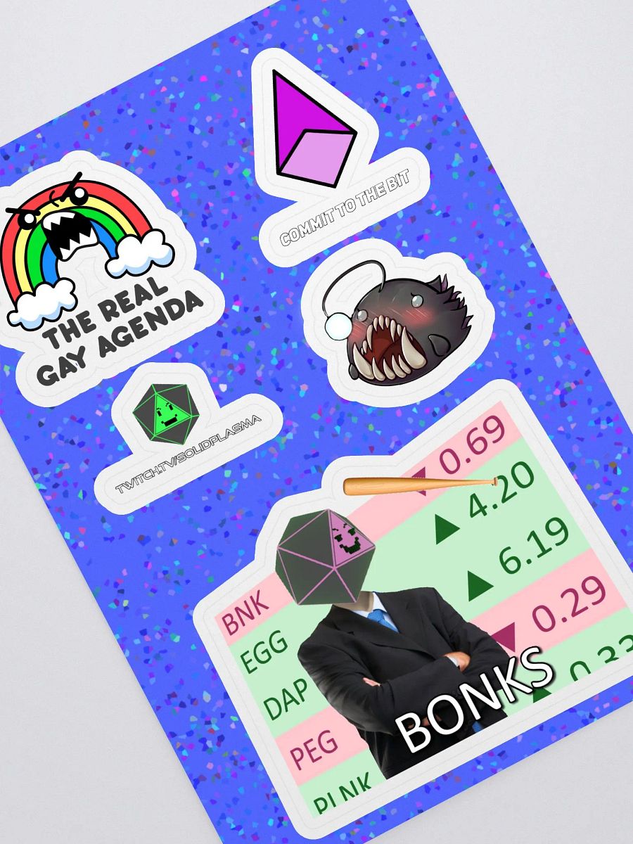Solidplasma Sticker Sheet product image (1)