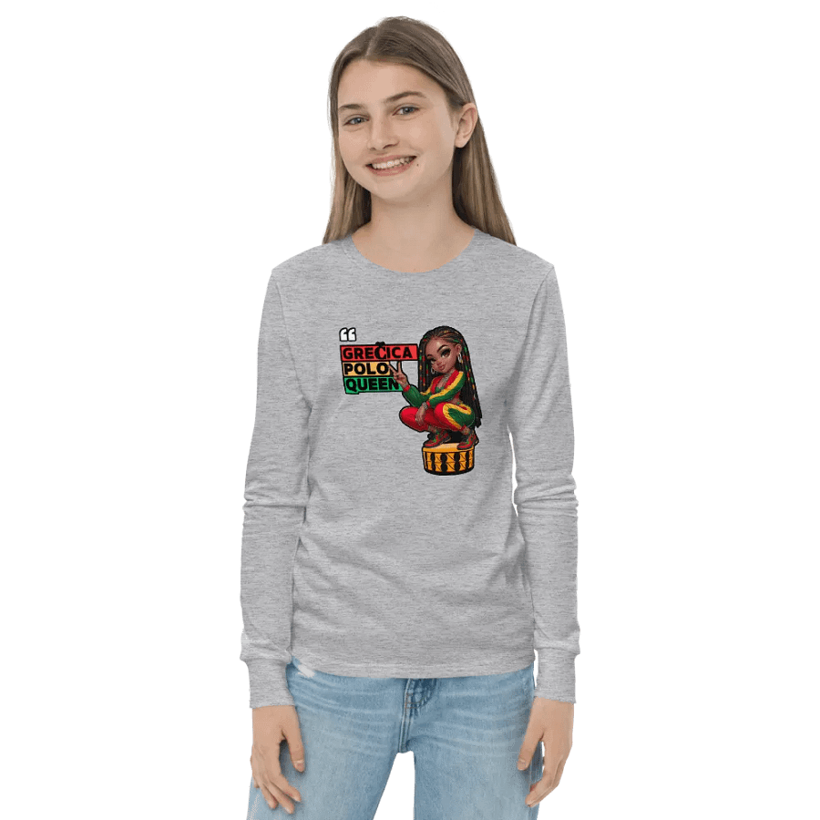 Peaceful Braids Youth Long Sleeve Tee product image (21)