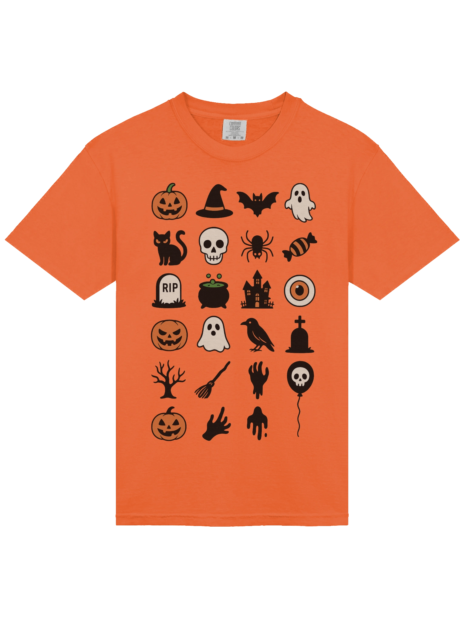 Spooky Halloween Pattern T-Shirt product image (3)