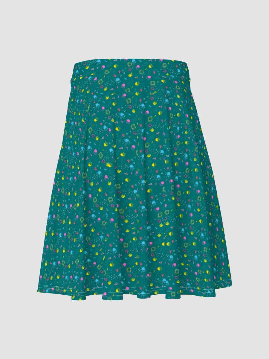 Shifty Seas pattern skater skirt product image (2)