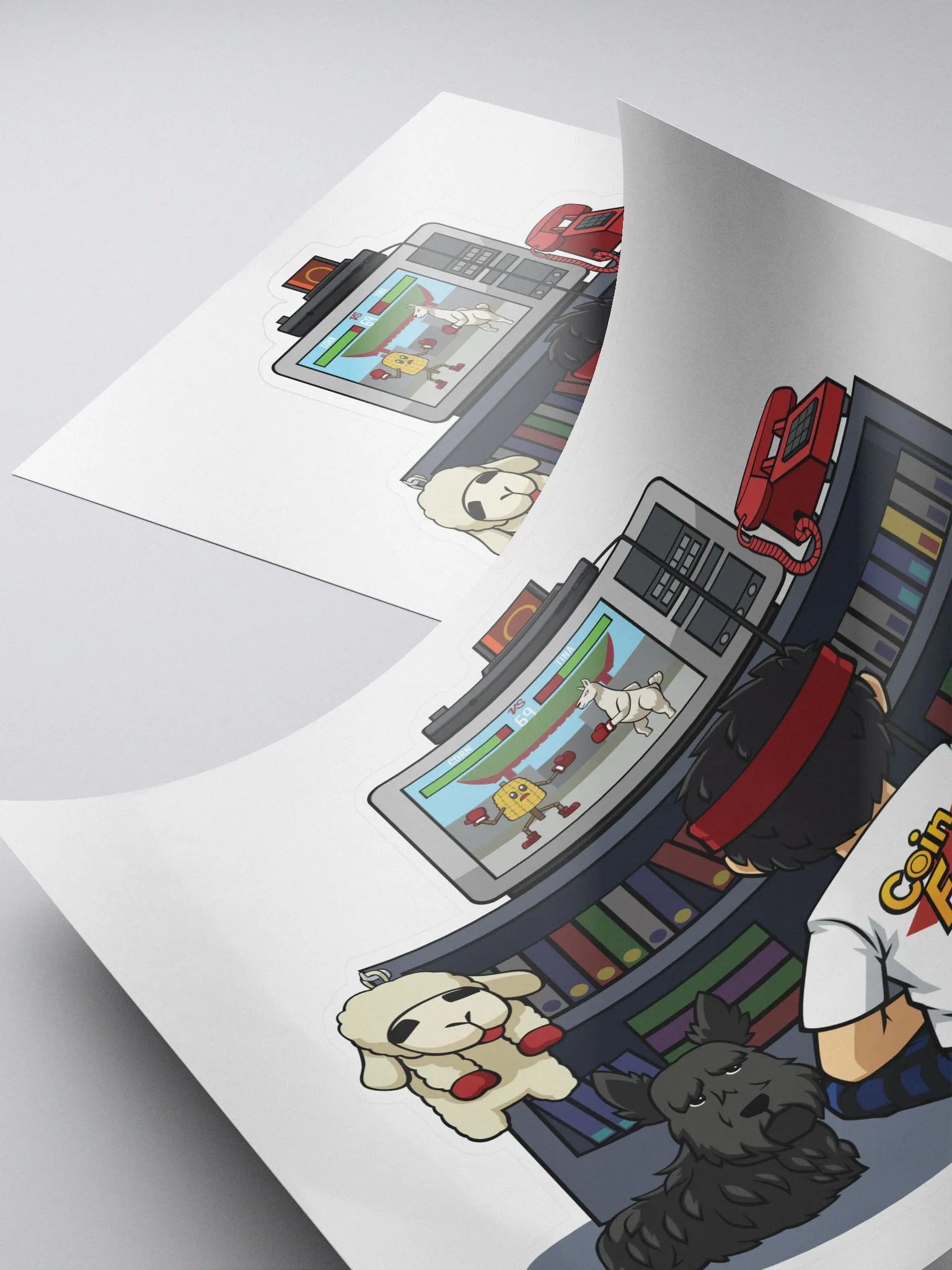 Coin Does the 90s - Sticker product image (3)