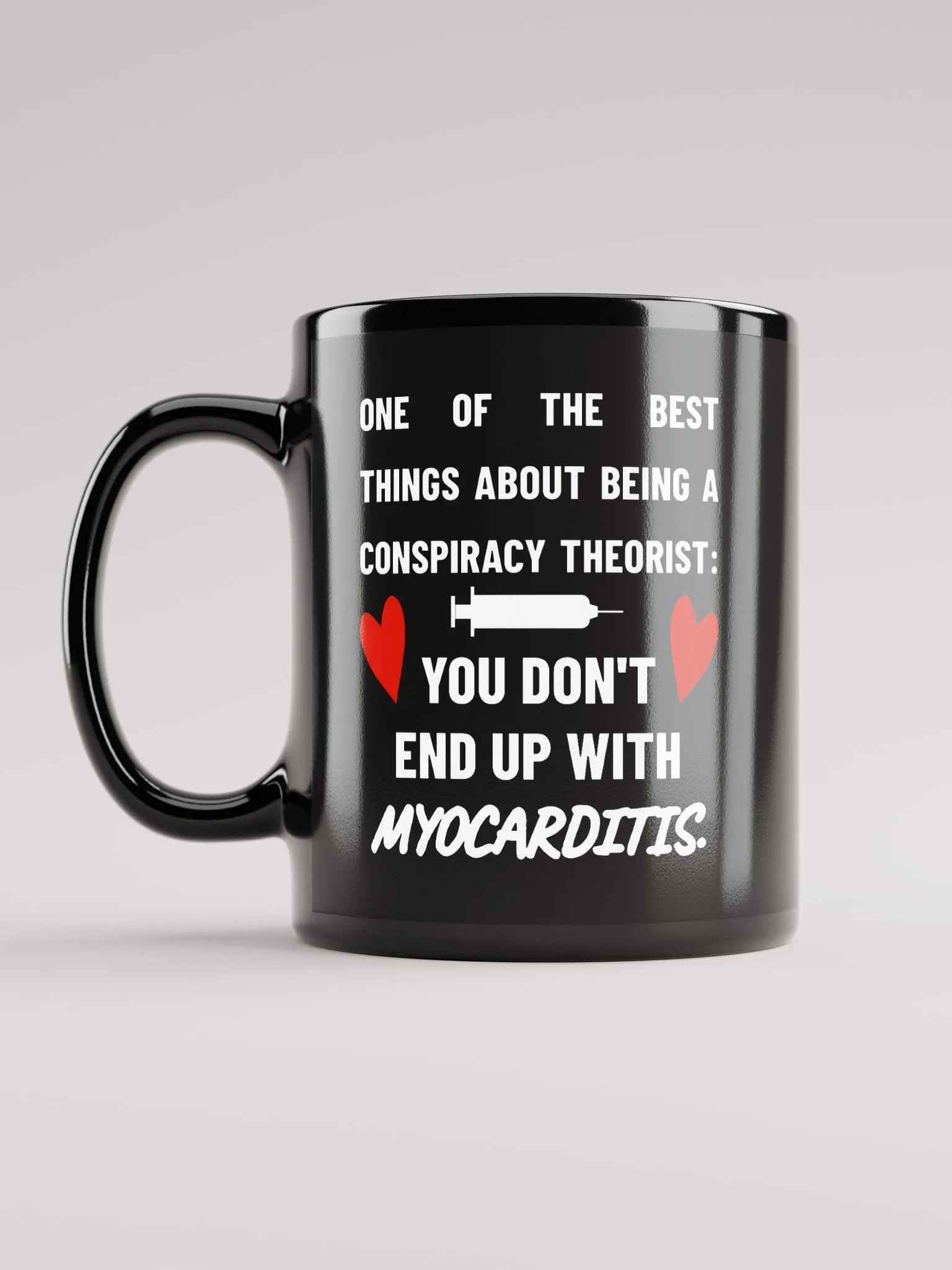 Conspiracy Theorist Myocarditis Truth Bomb Mug product image (6)