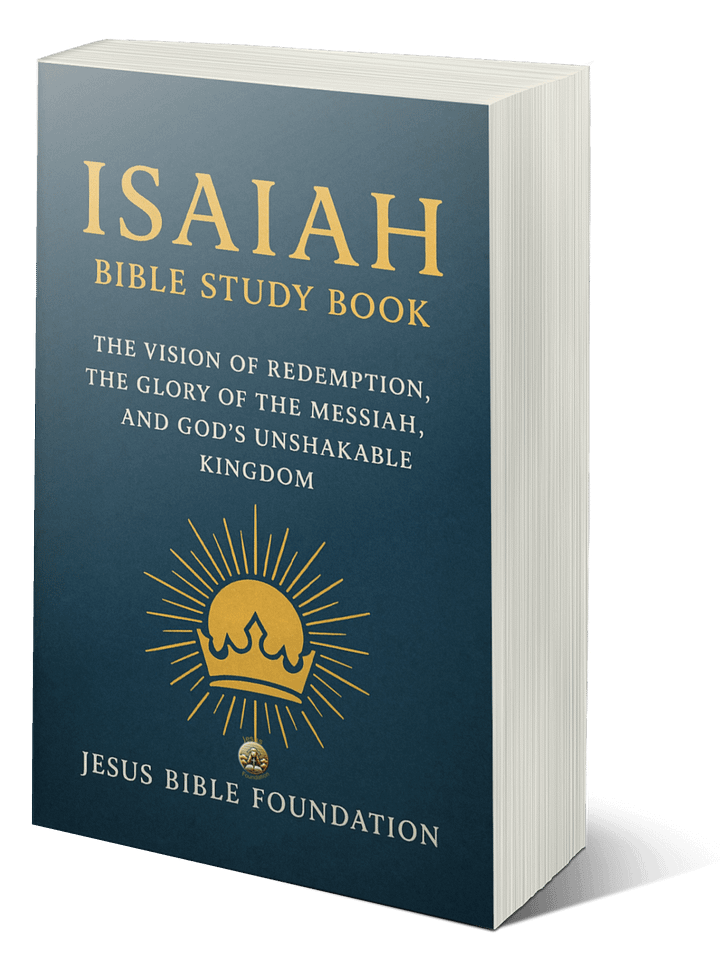 Isaiah Bible Study Book: The Vision of Redemption, the Glory of the Messiah, and God's Unshakable Kingdom product image (1)