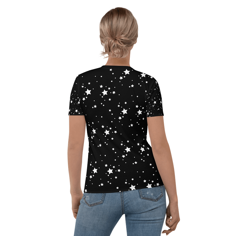Unicorn (art by Dina R.) acrylic painting picture - Women's Crew Neck T-Shirt product image (1)