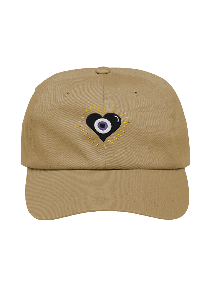 evil eye heart | dad hat product image (1)
