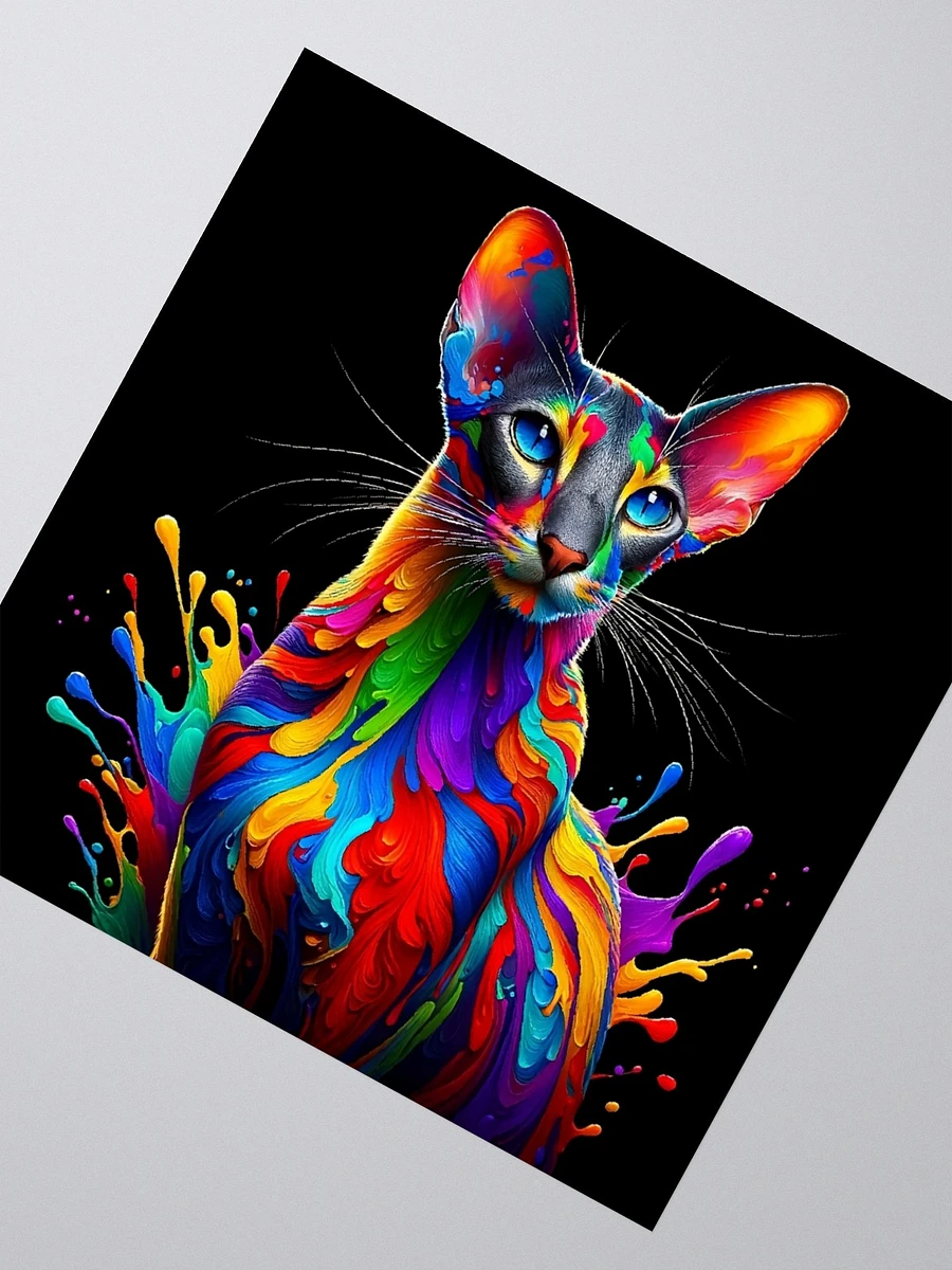 Kiss Cut Stickers: Oriental Shorthair 2 product image (2)