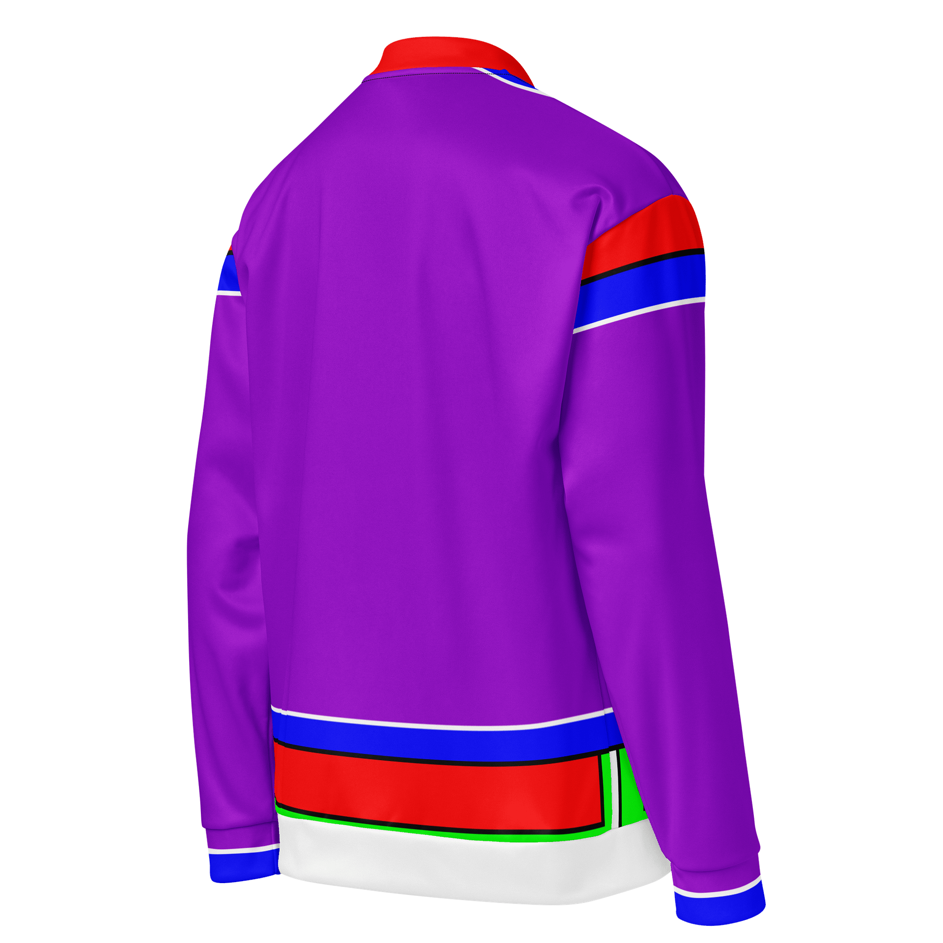 Vibrant Geometry Custom Bomber Jacket product image (3)