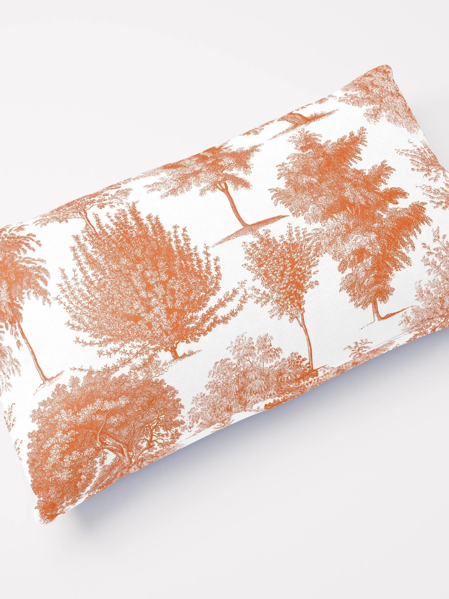 Cinnamon Woodland Trees Throw Pillow product image (4)