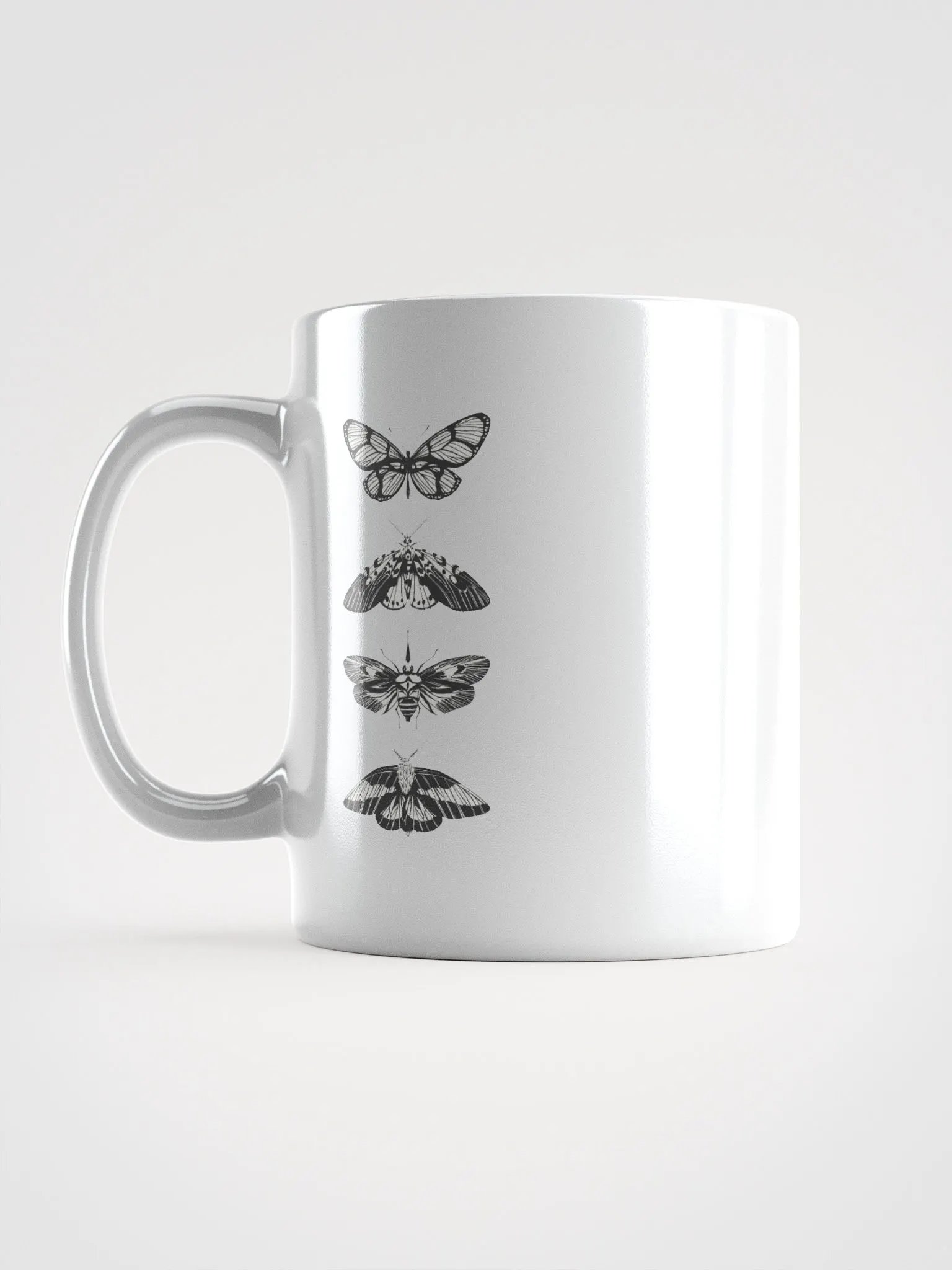 Monochrome Butterfly Bliss Mug product image (1)