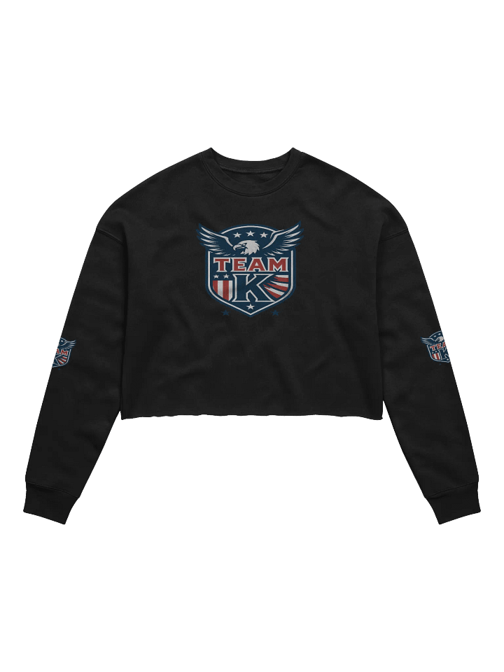 Team K USA Crop Sweatshirt product image (3)
