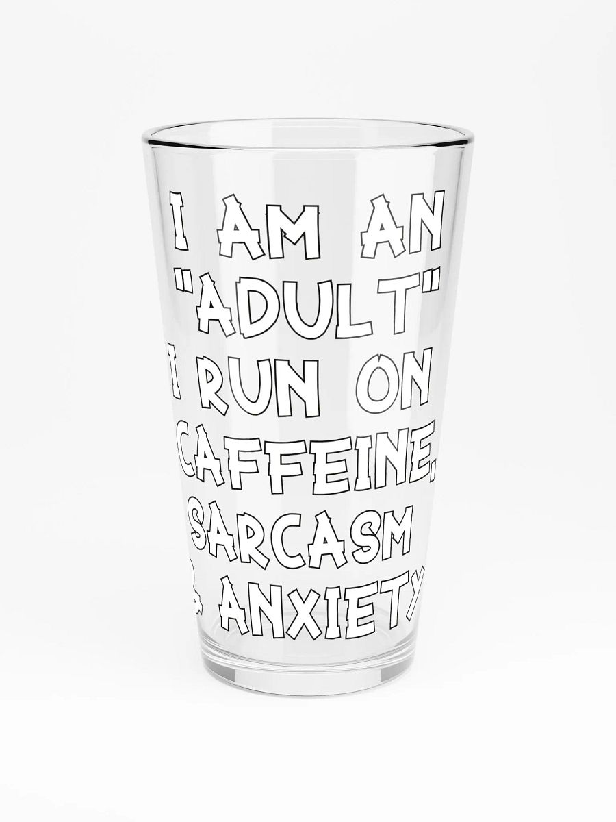 "ADULT" Pint Glass product image (3)
