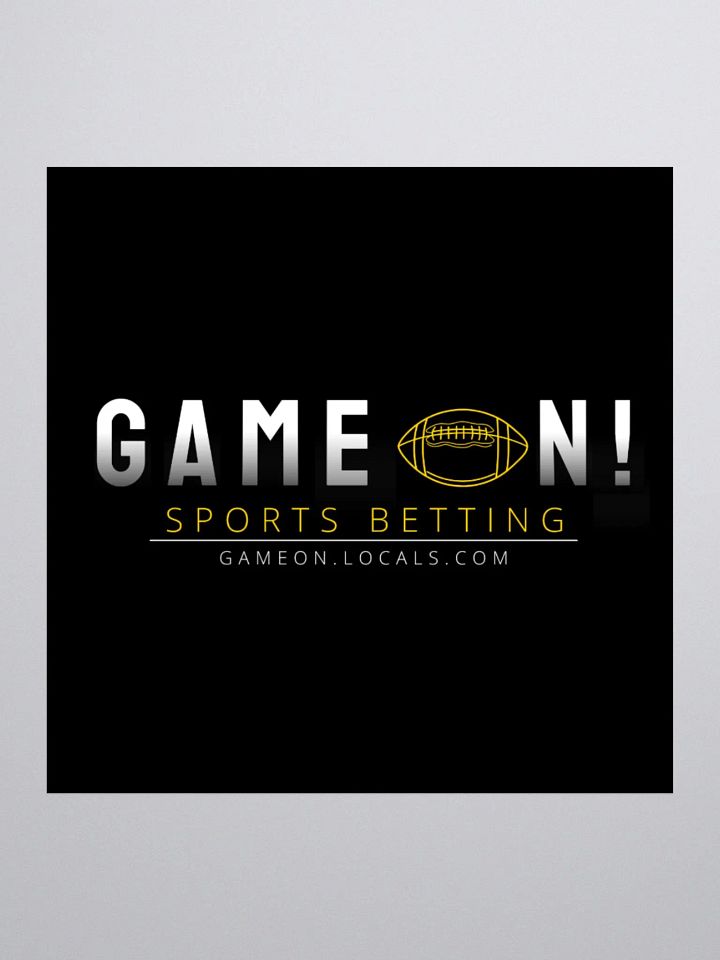 Game On! Sports Betting Kiss Cut Stickers product image (1)