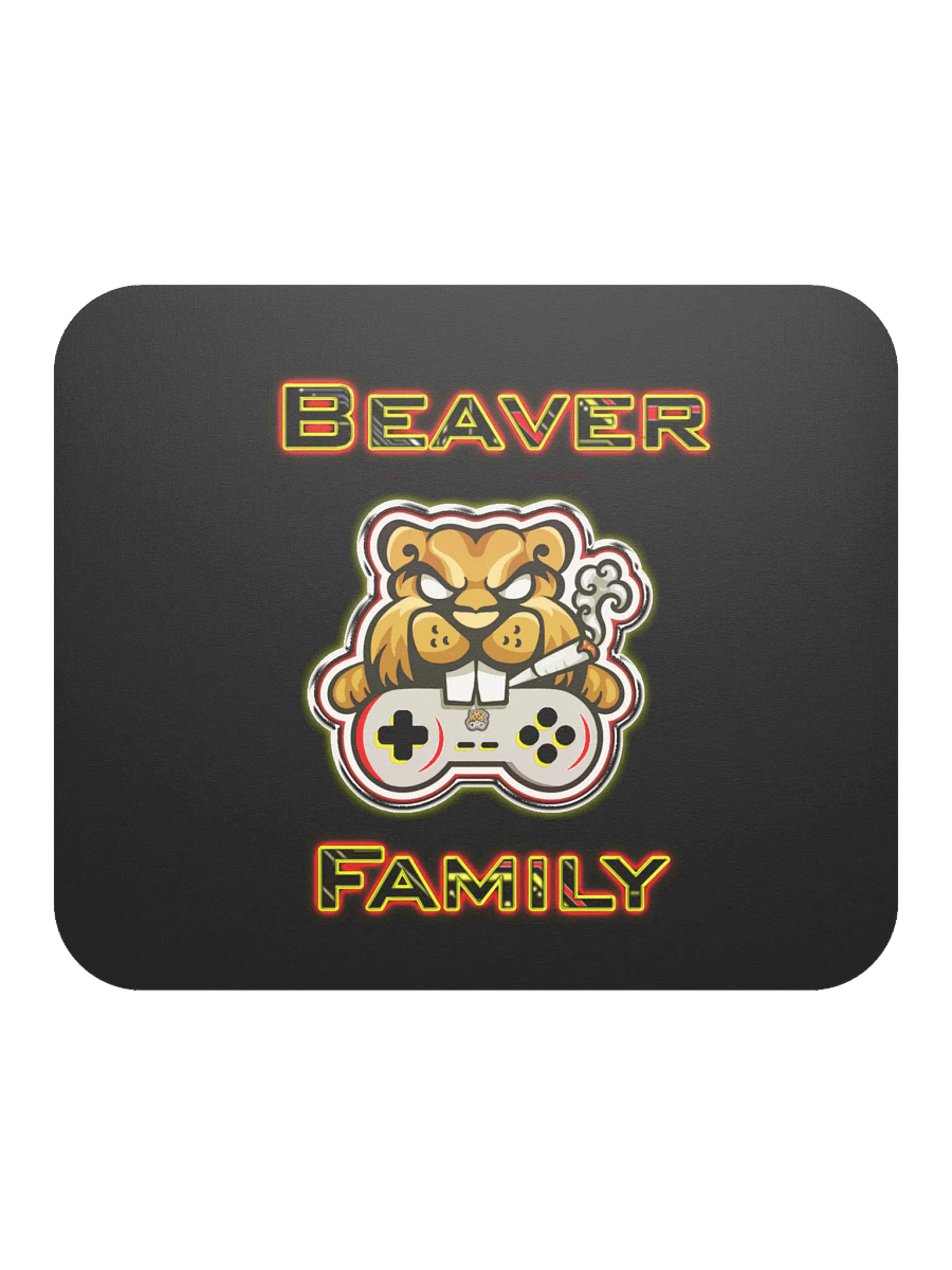 Beaver Family Mousepad product image (2)