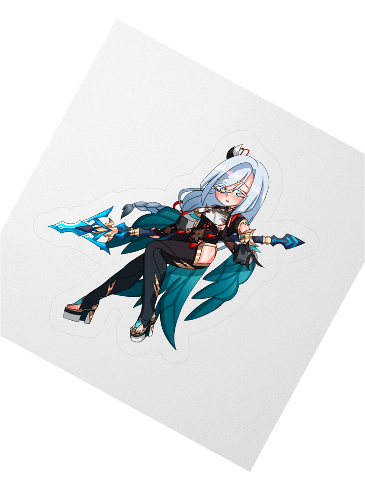 Shenhe Sticker (Genshin Impact) product image (2)