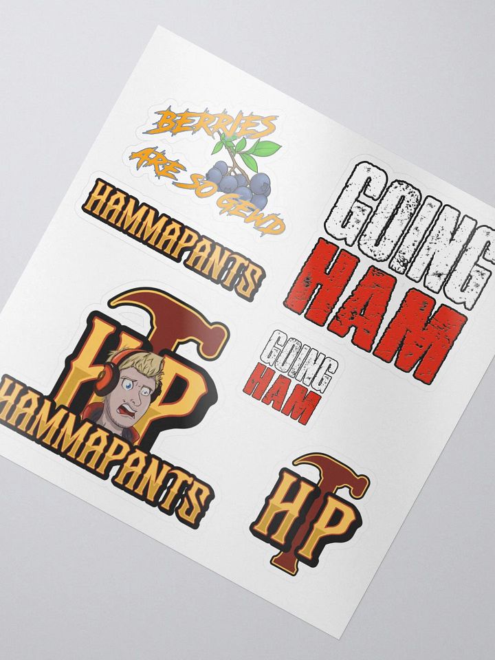 Hammapants Sticker Collage #2 product image (2)