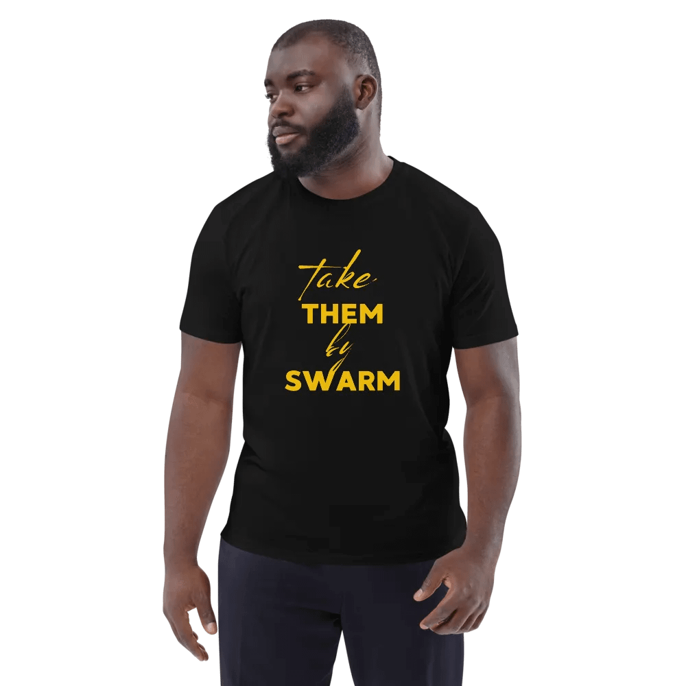 TAKE THEM BY SWARM tee - 100% cotton product image (8)