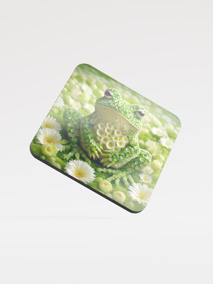 Froggy Flora Cork Coaster product image (1)