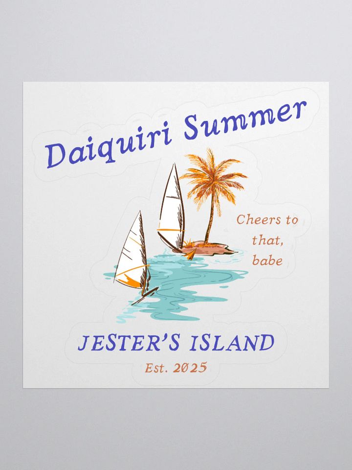 DAIQUIRI SUMMER SAILING STICKER product image (3)
