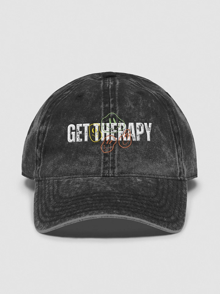 Get Therapy Smiley Faces - Vintage Dad Hat product image (1)