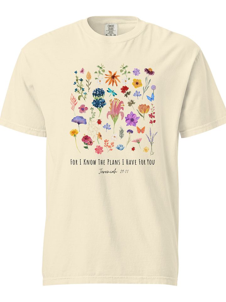 For I Know The Plans Christian Comfy Tee product image (1)