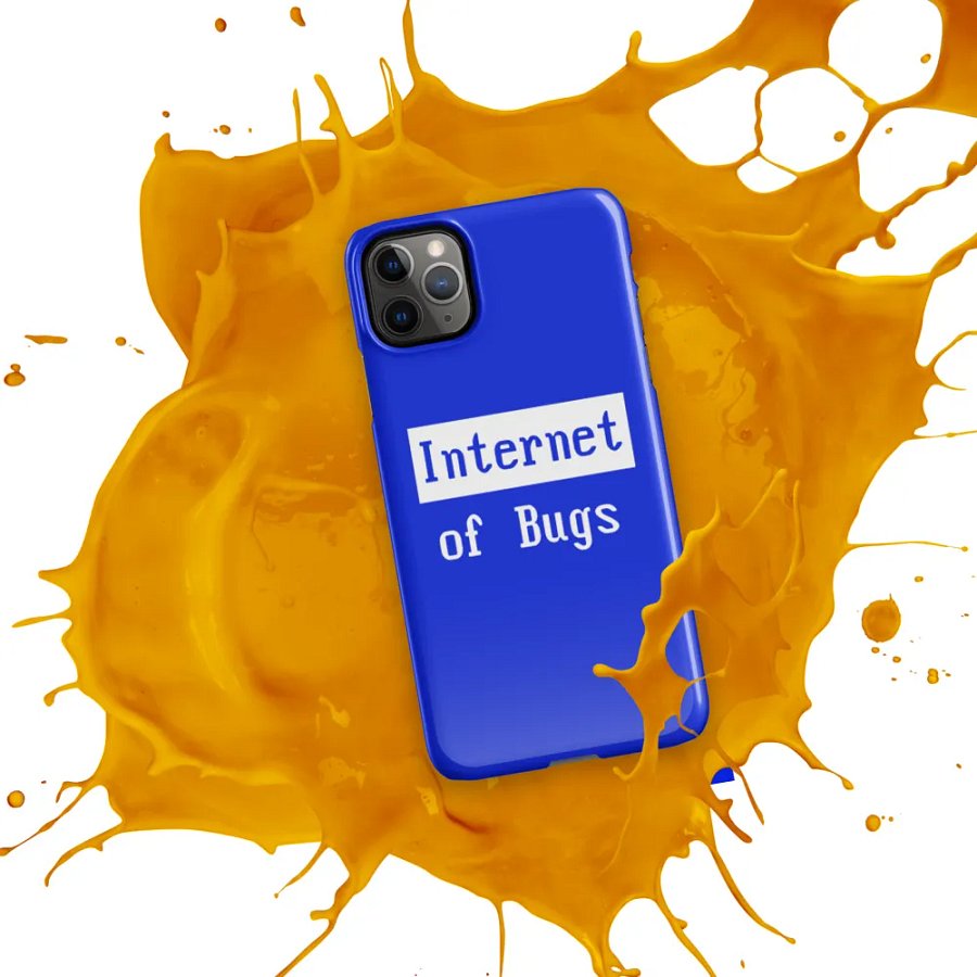Internet Of Bugs iPhone case product image (53)