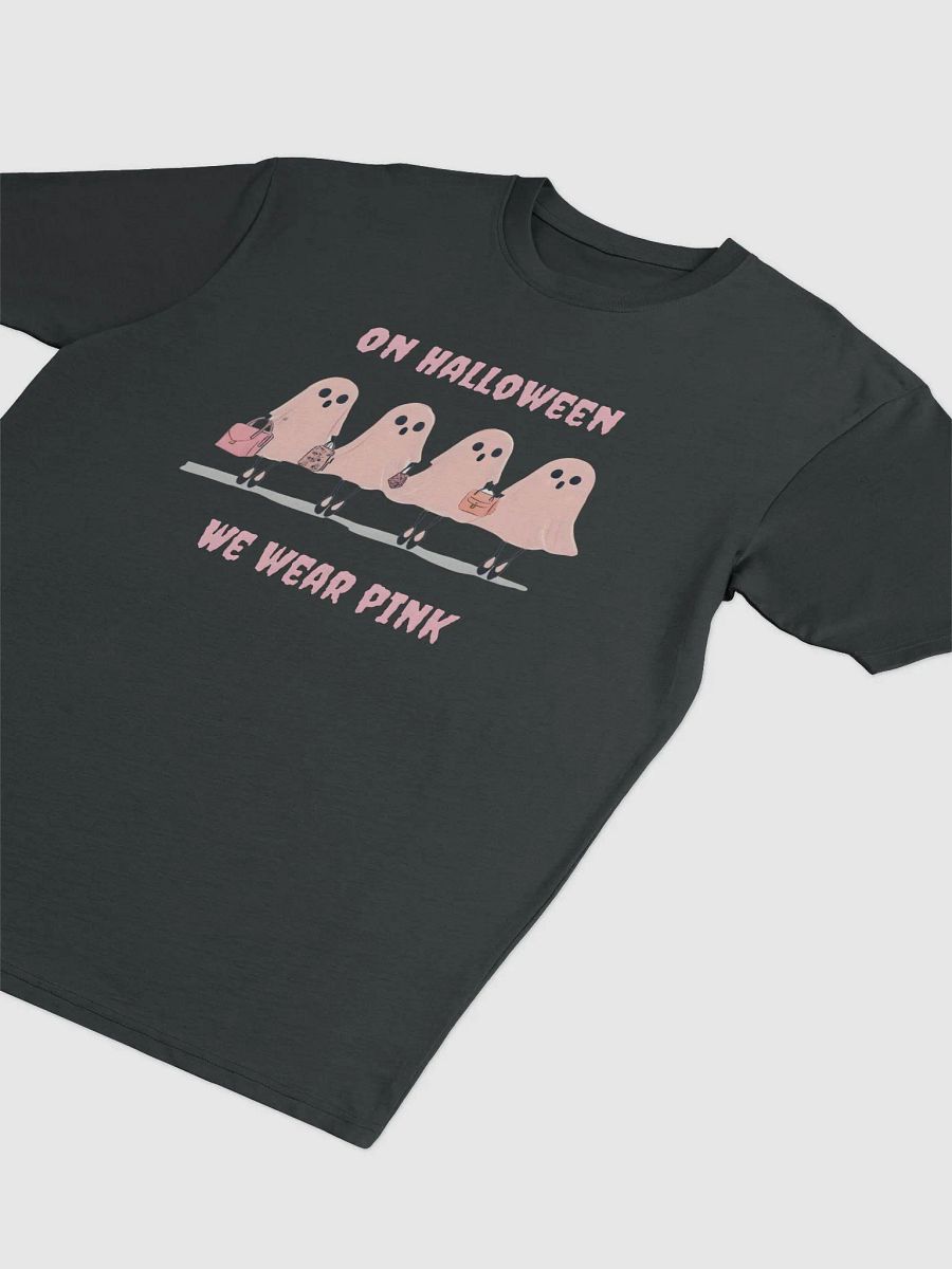 On Halloween We wear Pink tshirt product image (3)