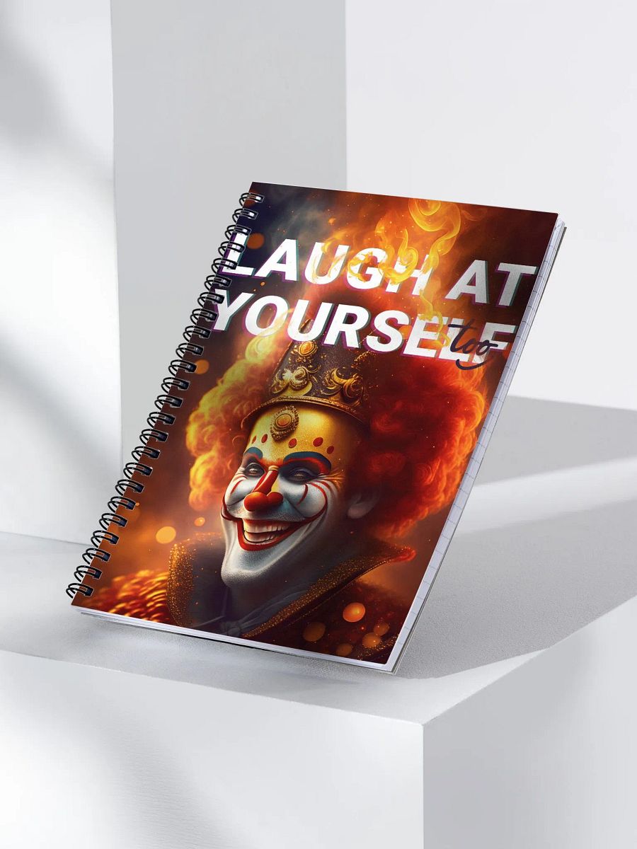 Laugh at yourself too - Clown in fire product image (3)