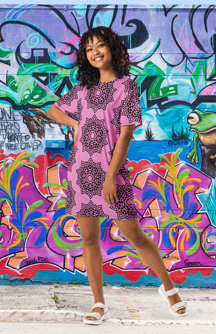 Pink Mandala T Dress product image (1)
