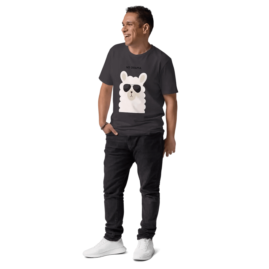 Llama Coolness Organic Tee product image (144)