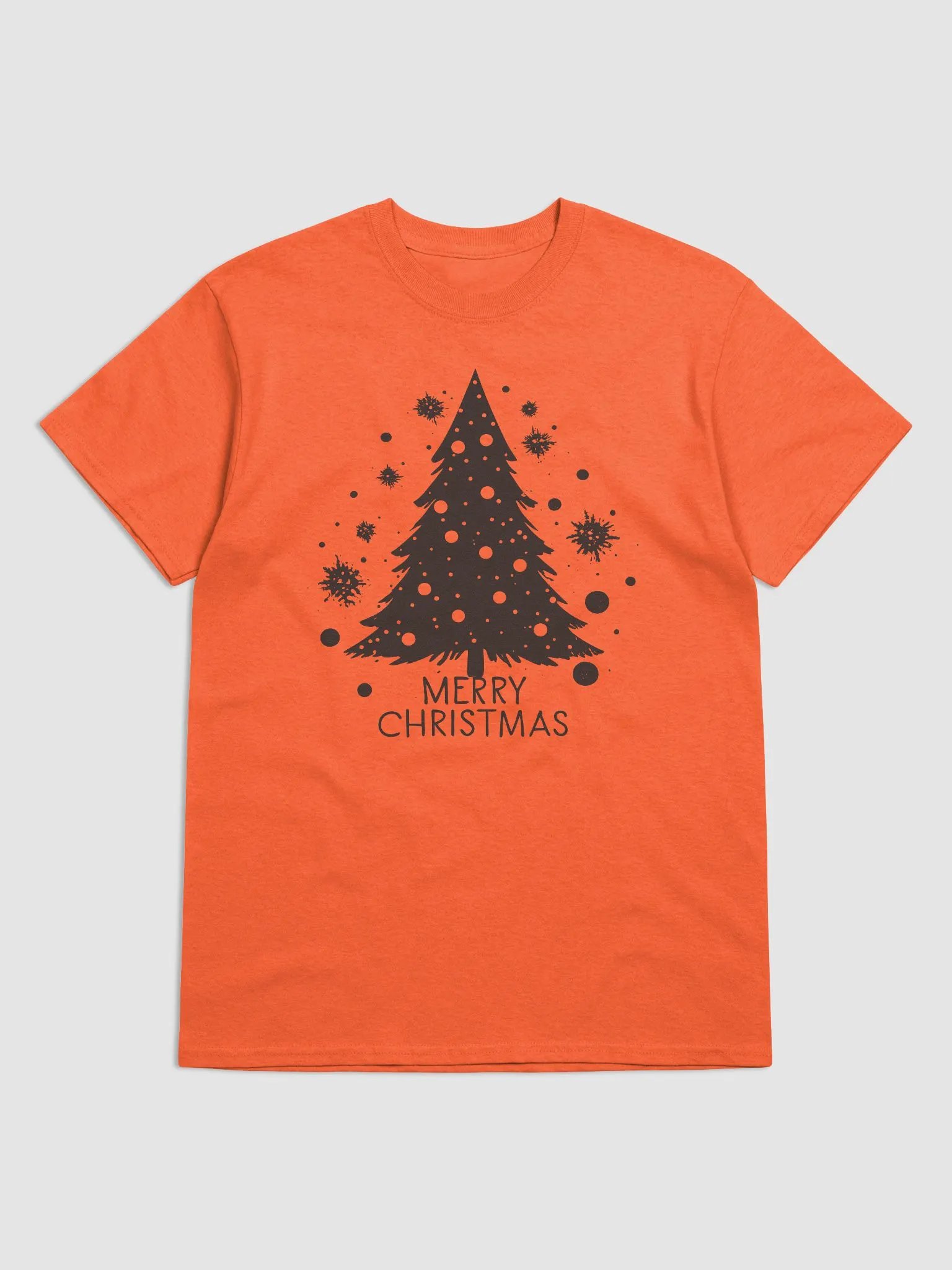 Snowflake Christmas Tree T-Shirt product image (2)