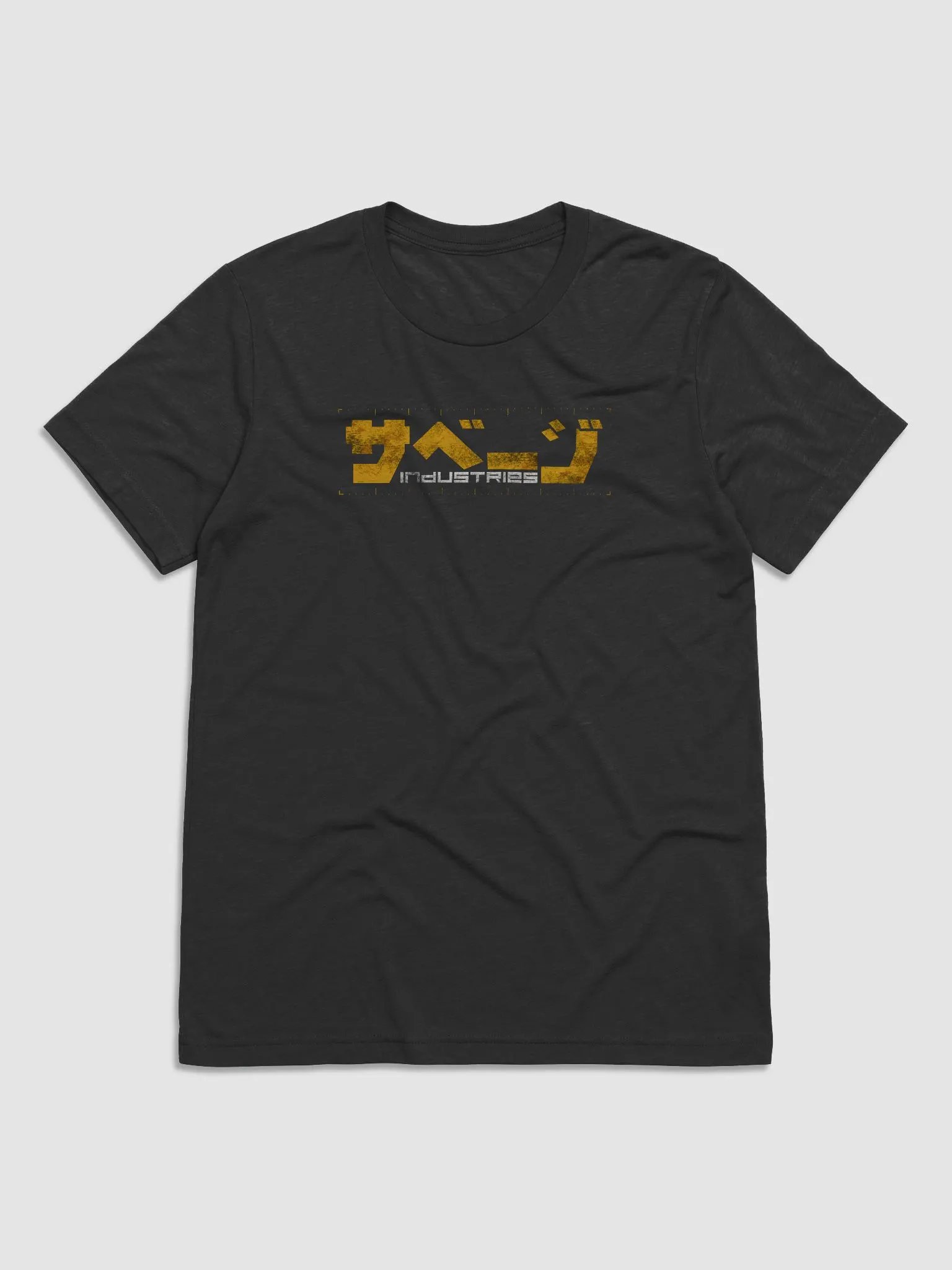 Savage Industries Weathered Tech Logo (Tri-blend Tee) product image (1)