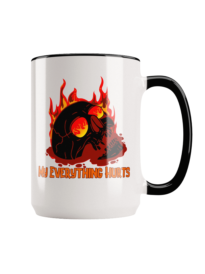 My Everything Hurts! Red Skull Mug product image (2)