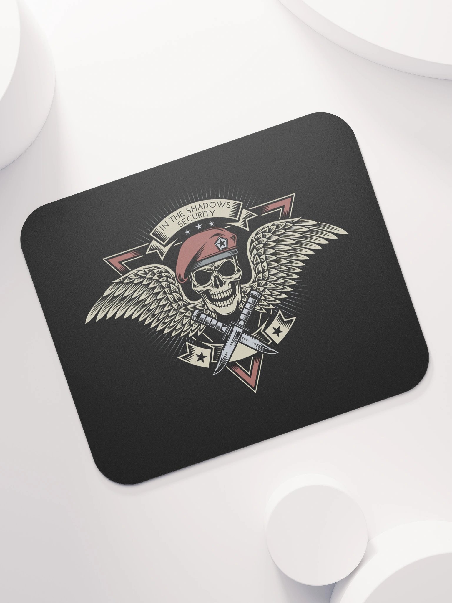 In the Shadows Security Logo Mouse Pad product image (3)