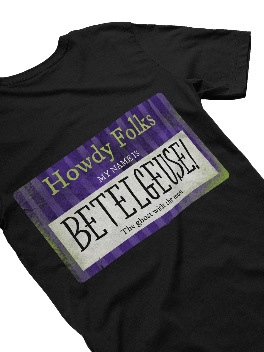 [UM Designs] Name Badge - Unisex Graphic Tee product image (4)