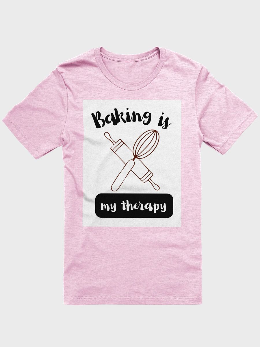 Therapy in Pink – Baking-Inspired Cotton Tee product image (1)