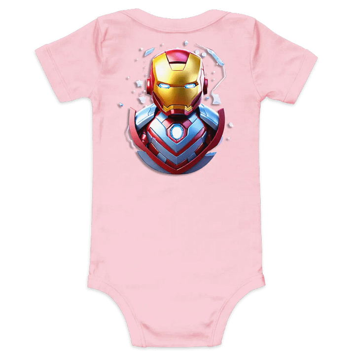 Baby Ironman Short Sleeve One Piece product image (2)