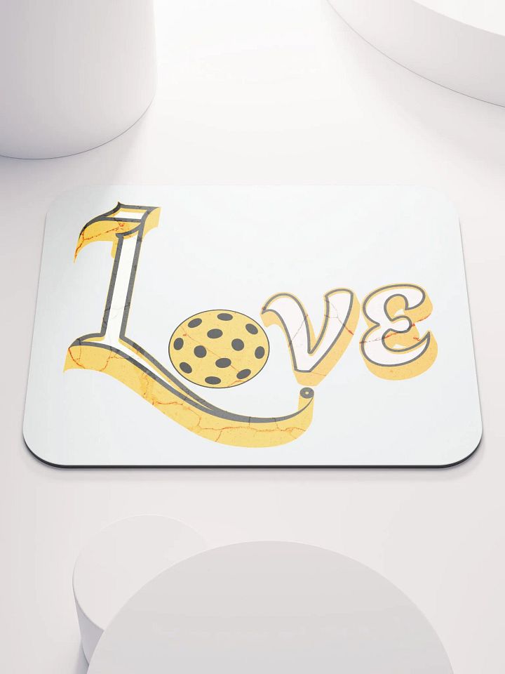 Love Pickleball Mouse Pad product image (1)