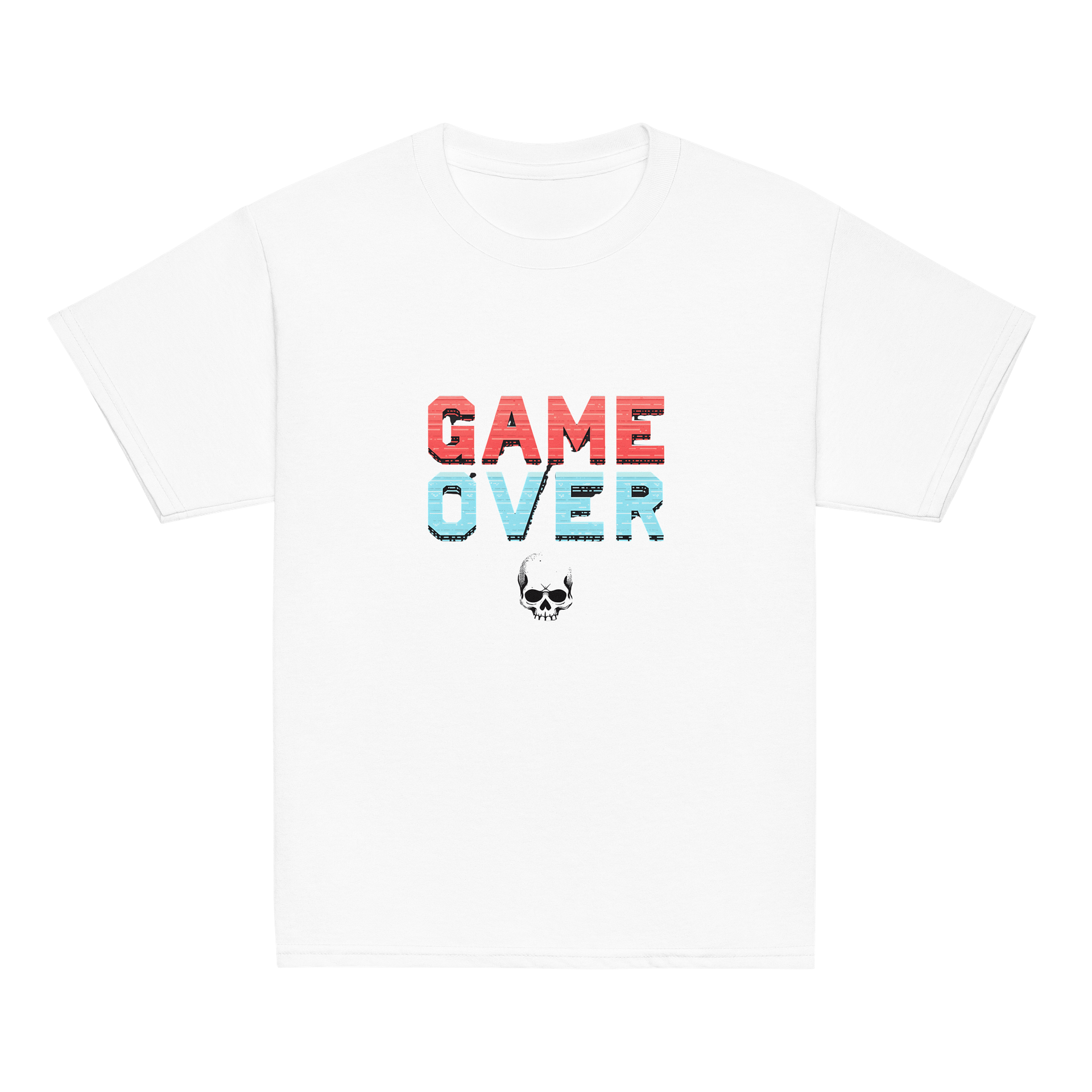 Game Over Skull Youth Tee product image (2)