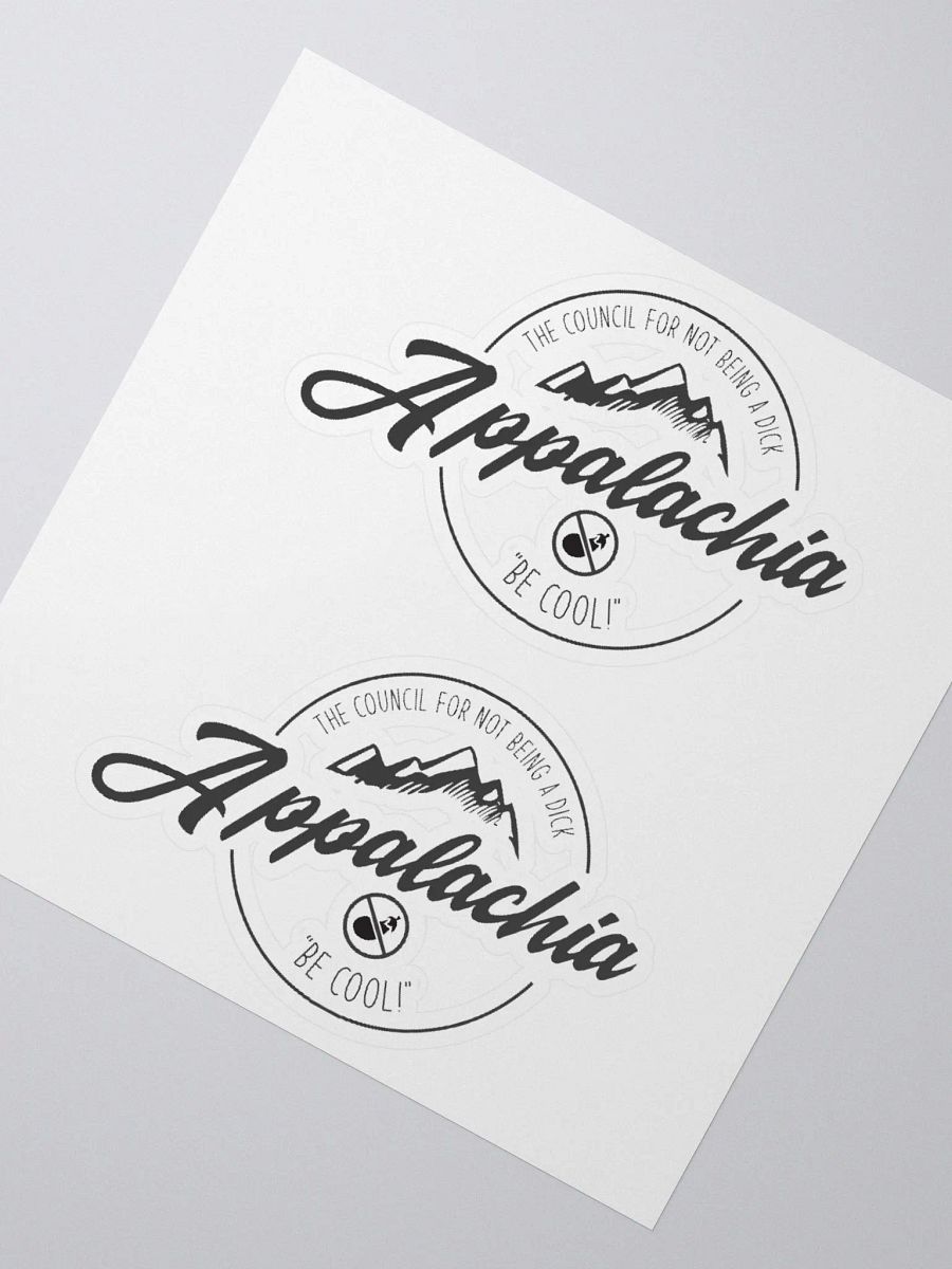 Council for Not Being A D*** - Appalachia Sticker product image (2)