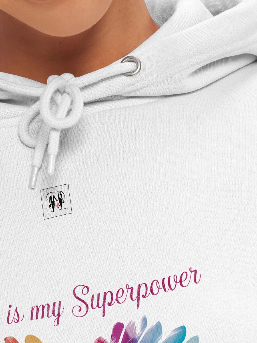 Love is My Superpower Heart Design Hoodie product image (23)