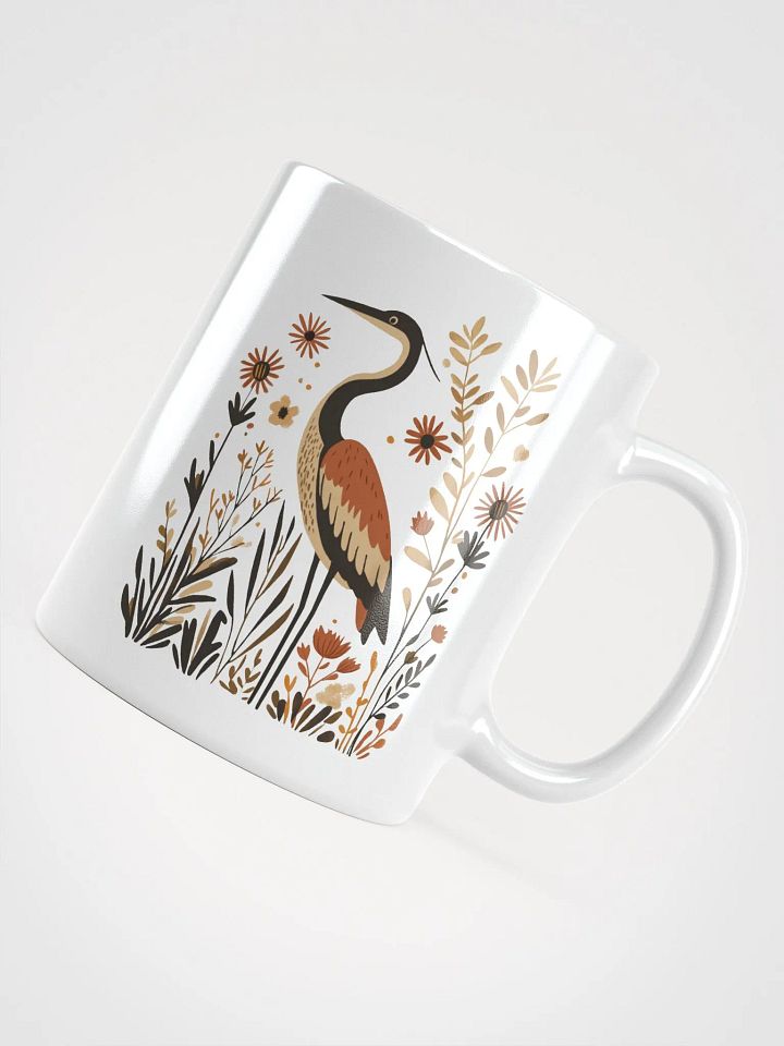 Tranquil Blue Heron Harmony Mug product image (2)