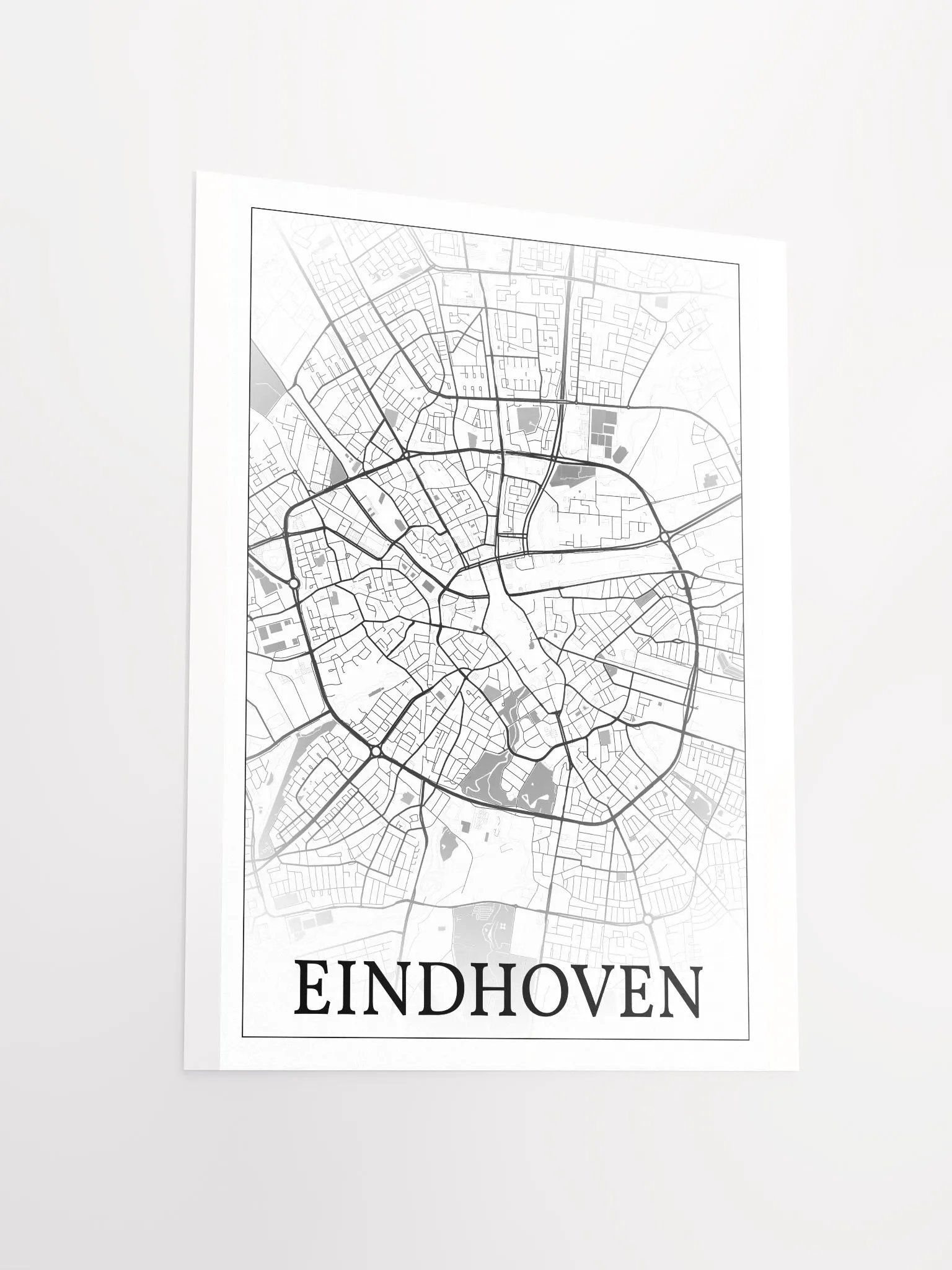 Eindhoven, Netherlands, city map print product image (15)