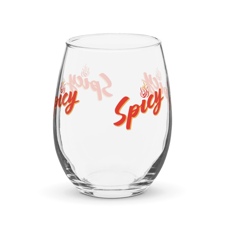 Spicy Dodgeball Club Stemless Wine Glass product image (1)