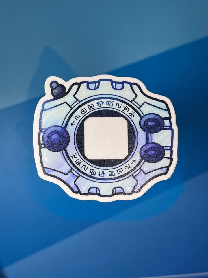 WoWoKo x Potato Fighters - Digimon - Digivice - Sticker product image (2)