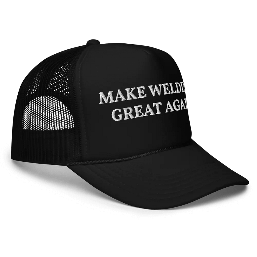 Make Welding Great Again - Embroidered Trucker Hat Cap, Welding Lovers Gift, Maga Meme product image (5)
