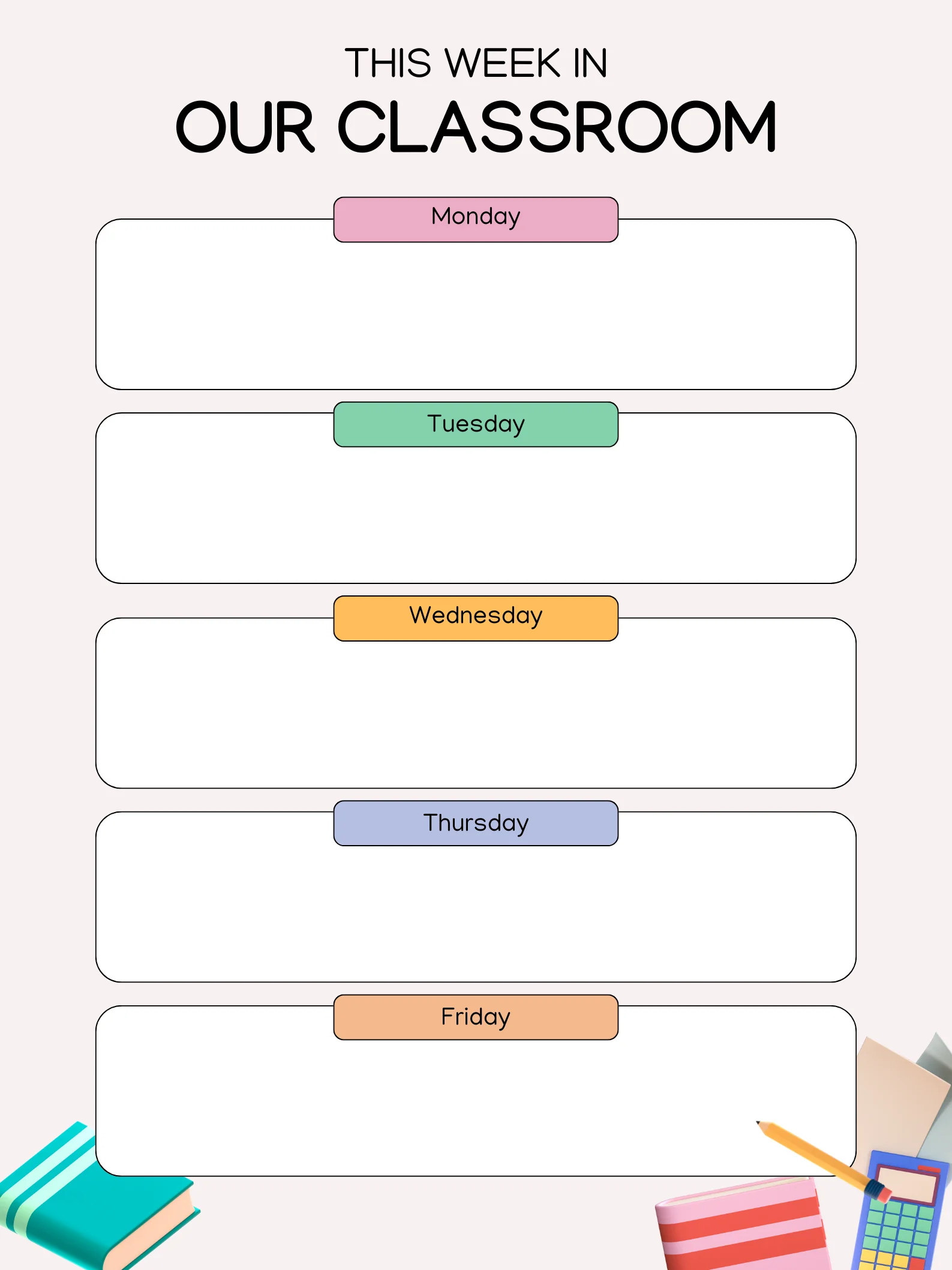 Lesson Planner Page product image (1)