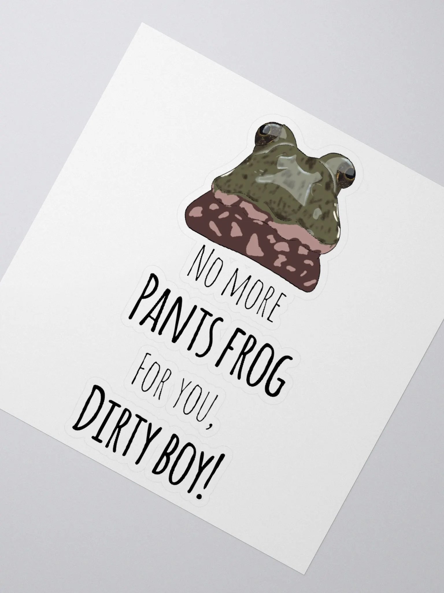 No more pants frog for you! product image (5)