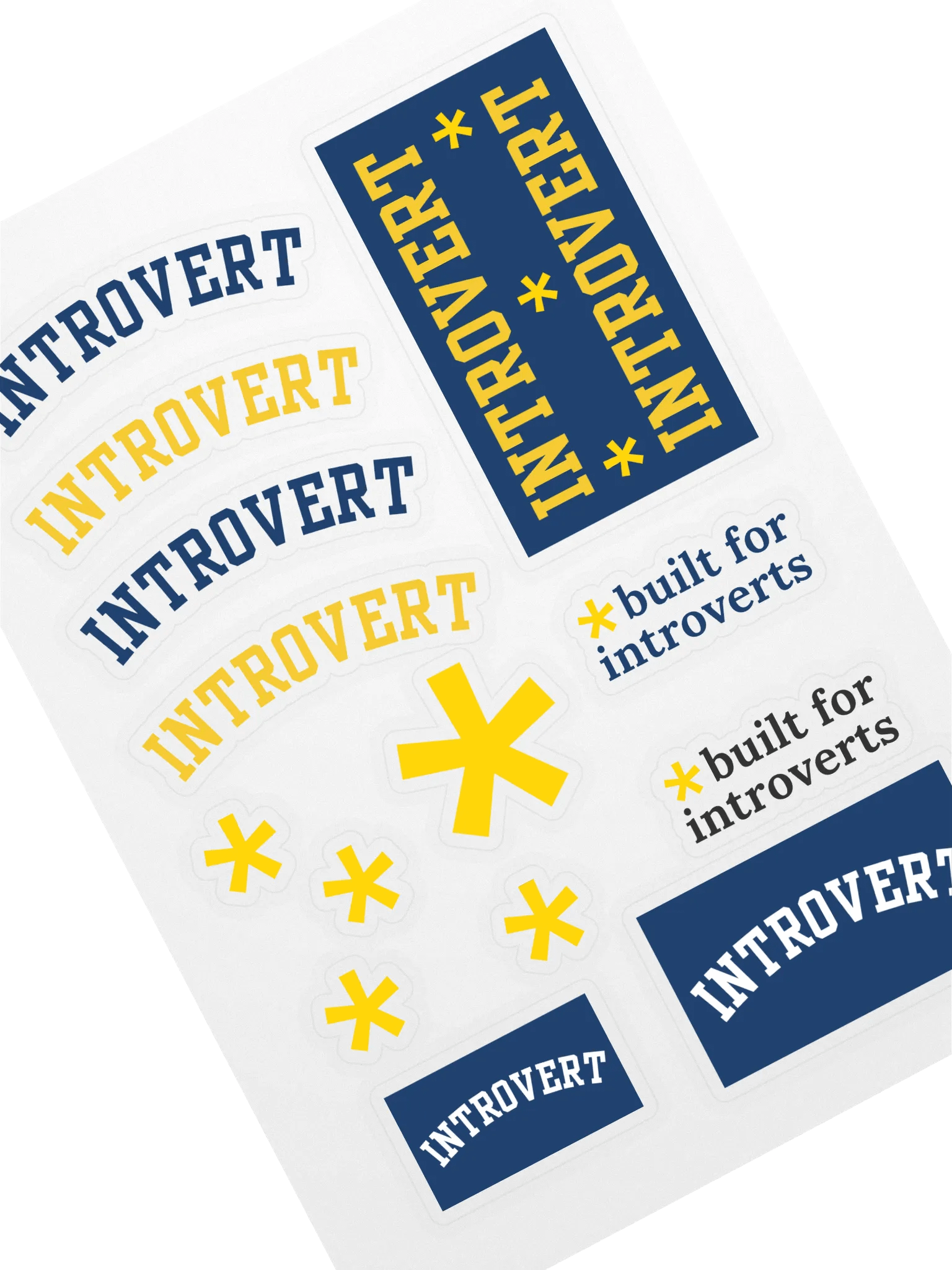 Introvert Sticker Set product image (3)