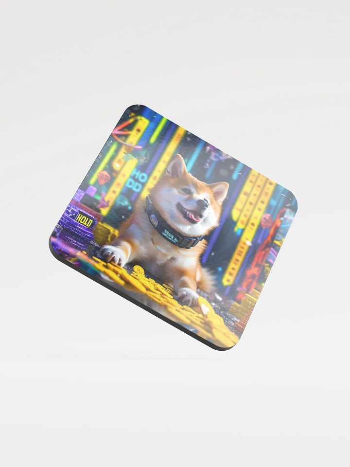 Shiba's Cosmic Coin Coaster product image (2)